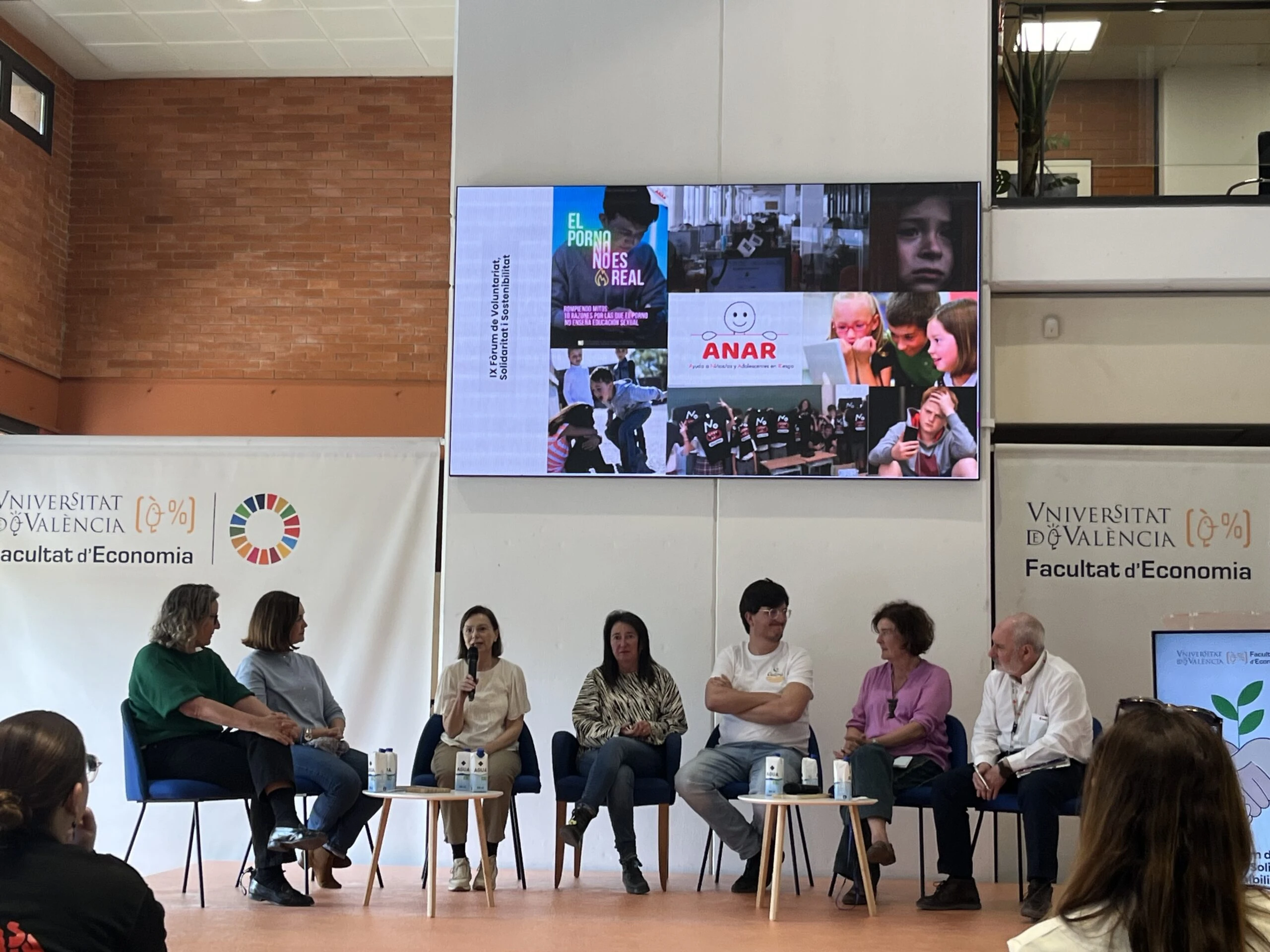 Fundación ANAR participa en la IX Edición del Foro de Voluntariado, Solidaridad y Sostenibilidad de la Universidad de Valencia